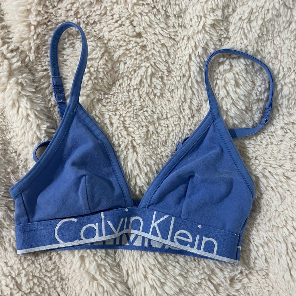 Calvin Klein Unlined Triangle Bralette